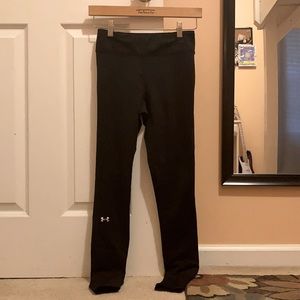 UNDER ARMOR BLACK ATHLETIC LEGGINGS